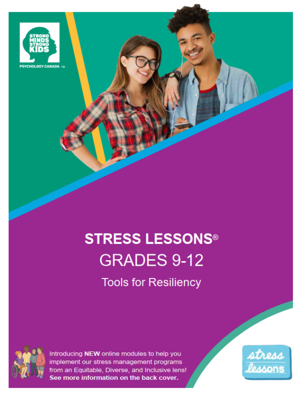 Stress Lessons: Tools for Resiliency Grades 9-12 - English (Product Code: 6322)