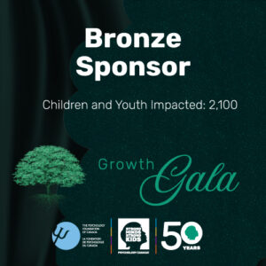 F. 50th Anniversary Growth Gala - Bronze Sponsor $5,000