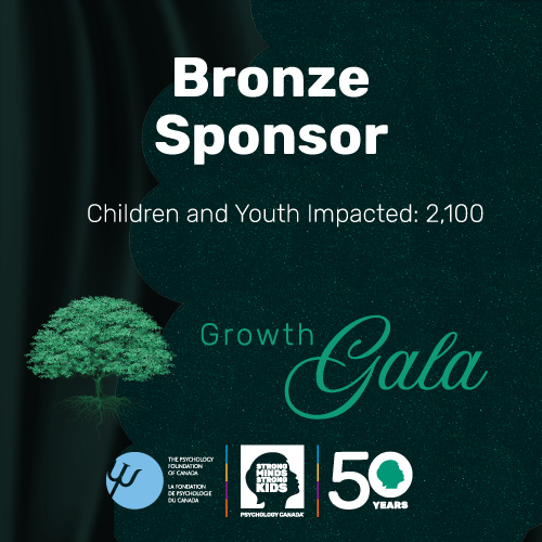 F. 50th Anniversary Growth Gala - Bronze Sponsor $5,000