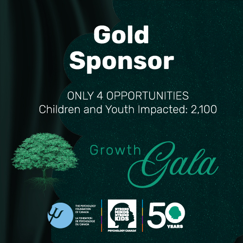D. 50th Anniversary Growth Gala- Gold Sponsor $10,000