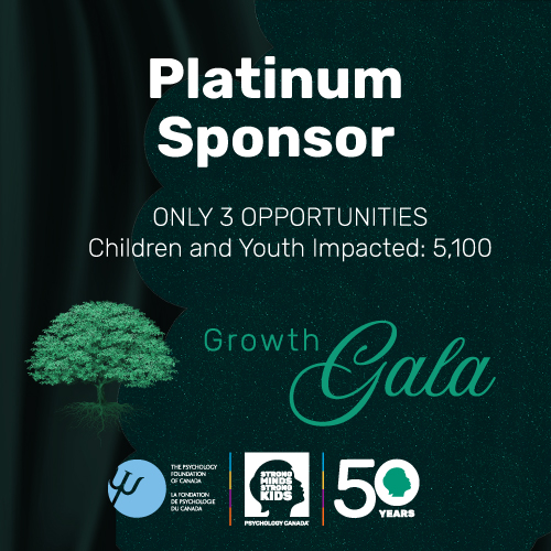C. 50th Anniversary Growth Gala - Platinum Sponsor $20,000